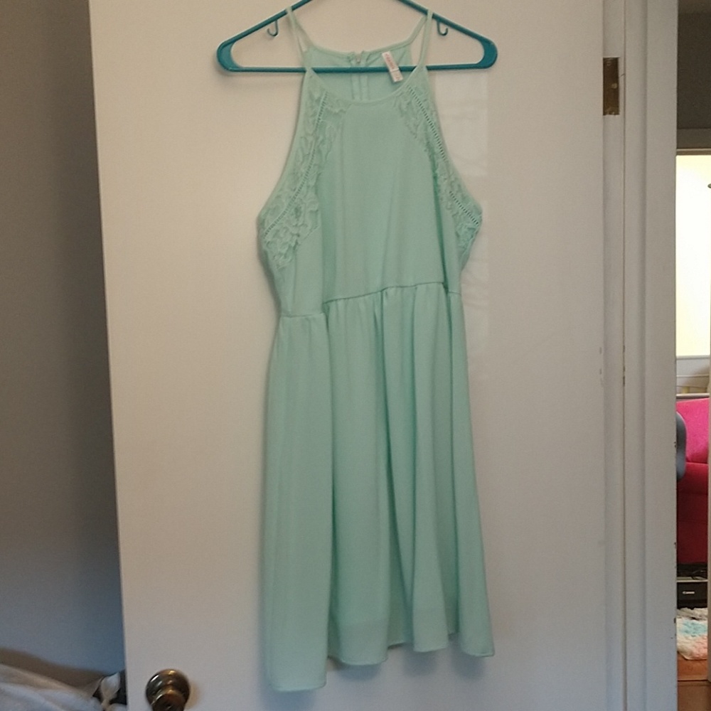 Mint xhilaration dress